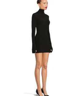 Long Sleeve Slim Fit Turtleneck Pickleball Dress