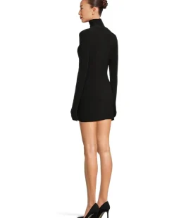 Long Sleeve Slim Fit Turtleneck Pickleball Dress