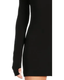 Long Sleeve Slim Fit Turtleneck Pickleball Dress