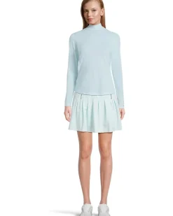 Long Sleeve Sunsense Mandarin Collar Base Layer Top