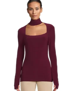 Long Sleeve Sweetheart Turtle Top