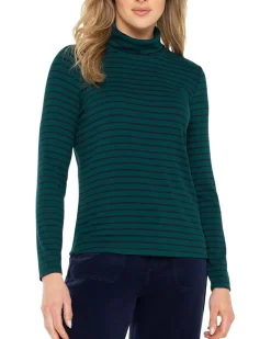 Long Sleeve Turtleneck Knit Top