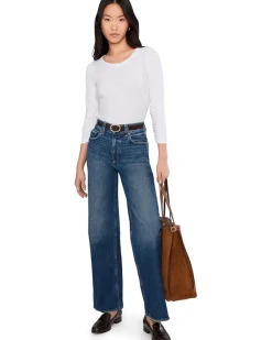 Long Sleeve Twisted Scoopneck Tee