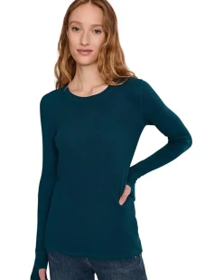 Long Sleeve With Thumbhole, Crewneck Tee