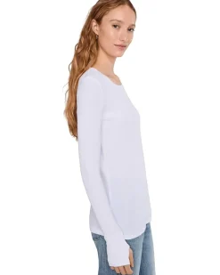 Long Sleeve With Thumbhole, Crewneck Tee