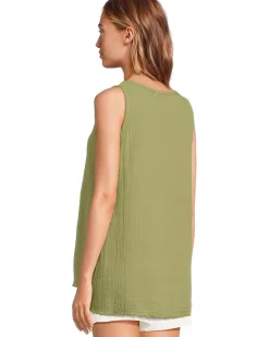 Long Step Hem Tank