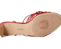 Lory Ankle Wrap Kitten Heel Sandals