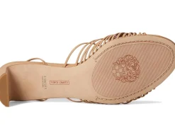 Lory Ankle Wrap Kitten Heel Sandals