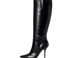 Lovienn Pointed Toe Knee Boots