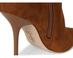 Lovienn Pointed Toe Wide Calf Knee Boots