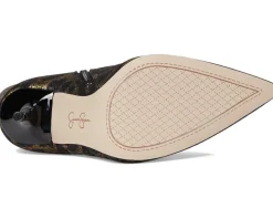 Lovienn Pointed Toe Wide Calf Knee Boots