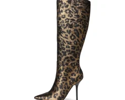 Lovienn Pointed Toe Wide Calf Knee Boots
