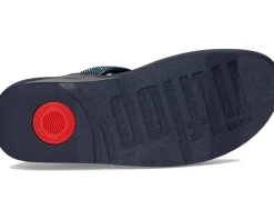 Lulu Crystal Embellished Toe-Post Sandals