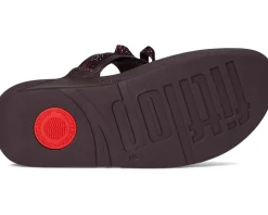 Lulu Glitz-bow Leather Toe-post Sandals