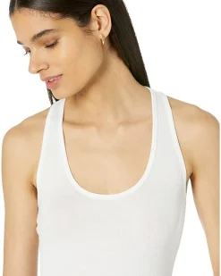 Luxury Rib Racerback Tank Bodysuit RIB404