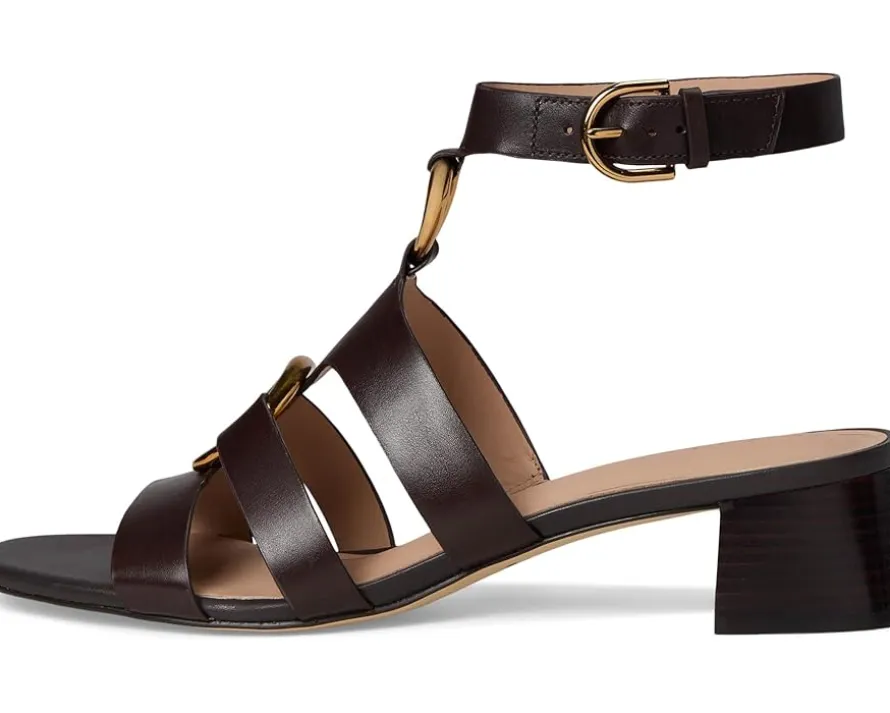 Lyanna Link Ankle Strap Sandals