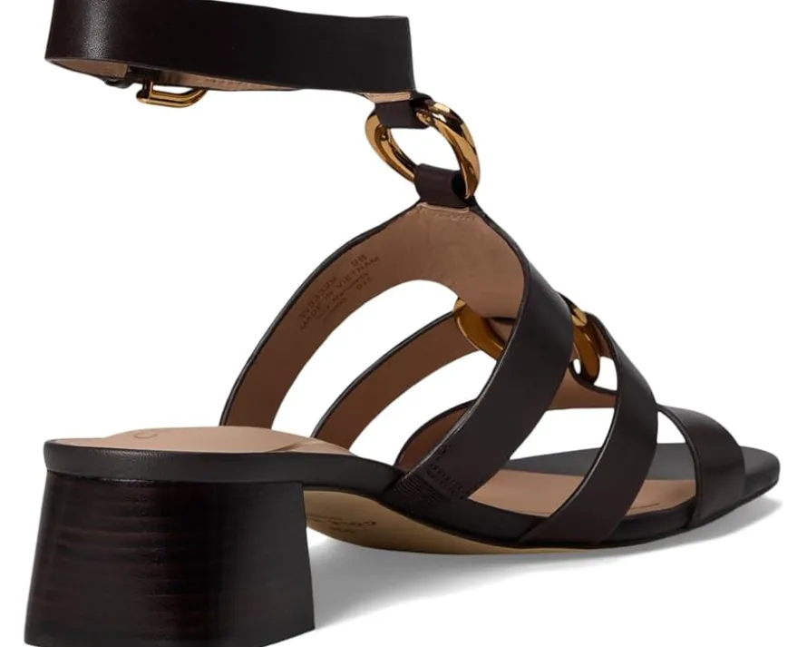 Lyanna Link Ankle Strap Sandals