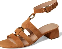 Lyanna Link Ankle Strap Sandals