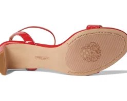 Lylah Kitten Heel Ankle Strap Sandals