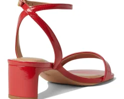 Lylah Kitten Heel Ankle Strap Sandals