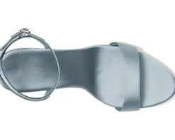 Malia Curved Heel Simple Sandals With Ankle Wrap