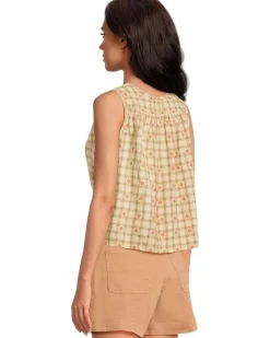 Manzana Button Front Tank