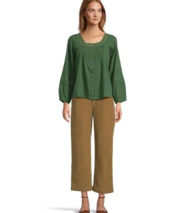 Manzana Peasant Long Sleeve Shirt