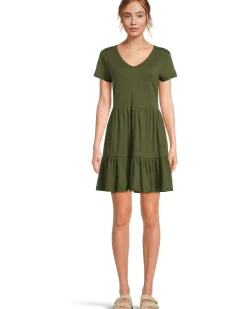Marley Tiered Short Sleeve Dress