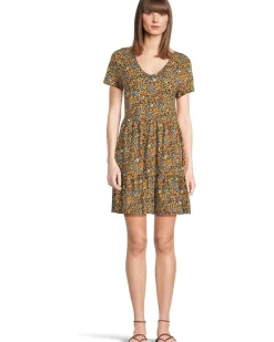 Marley Tiered Short Sleeve Dress