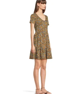 Marley Tiered Short Sleeve Dress