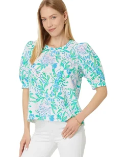 Masieleigh Short Sleeve Cotton Top