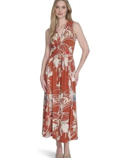 Matte Jersey Floral Knot Aline