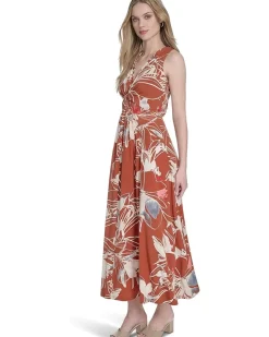 Matte Jersey Floral Knot Aline