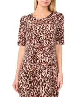 Maxi Dress With 3/4 Sleeves