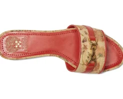 Maxine Banded Buckle Slide Sandals