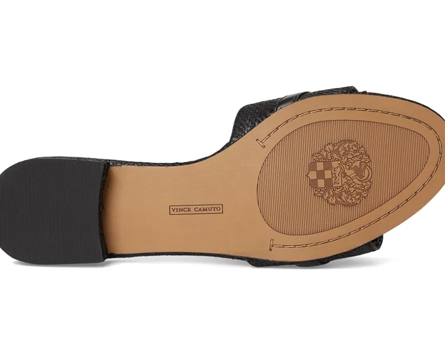 Maxine Banded Buckle Slide Sandals