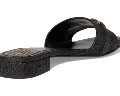 Maxine Banded Buckle Slide Sandals