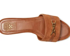 Maxine Banded Buckle Slide Sandals