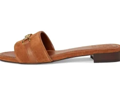 Maxine Banded Buckle Slide Sandals