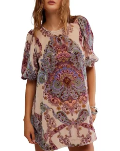 Maye Printed Velvet Tunic