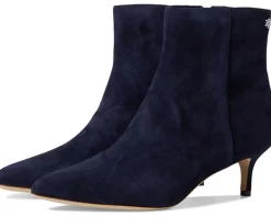 McKay Suede Bootie Heel