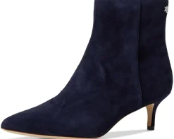 McKay Suede Bootie Heel