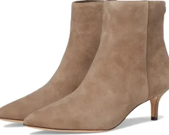 McKay Suede Bootie Heel
