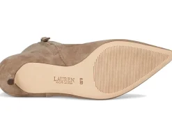 McKay Suede Bootie Heel