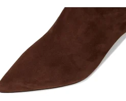 McKay Suede Bootie Heel