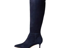 McKay Suede Tall Boots Heel