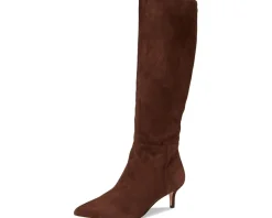McKay Suede Tall Boots Heel