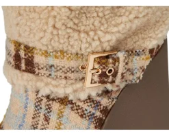 Meztyn Shearling Wedge Bootie