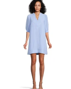 Mialeigh Elbow Sleeve Linen