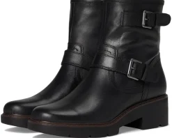 Migyn Double Buckle Moto Boots